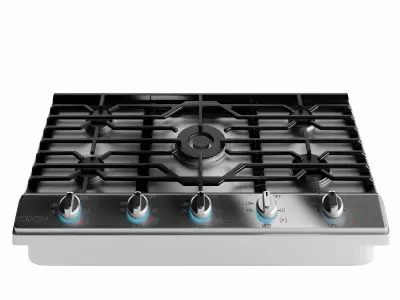 SAMSUNG GAS HOB Low-poly 3D model