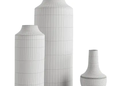 Ema Ceramic Vases 3D model