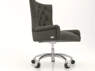3D Modern Office Chair 5 - Itaca Rugiano model Low-poly 3D model