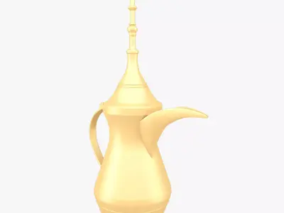 Arabic Coffee Pot 3D model