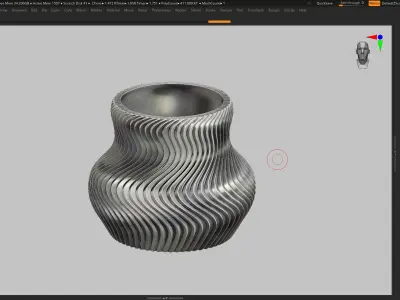 vase pot planter 3d print 872  3D print model