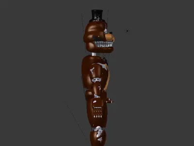 Nightmare Freddy 3D model