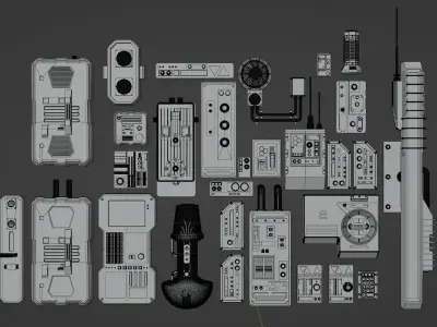 Star Wars Panel Pack 04 3D model