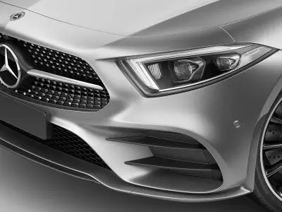 Mercedes-Benz CLS 2018 AMG line 3D model