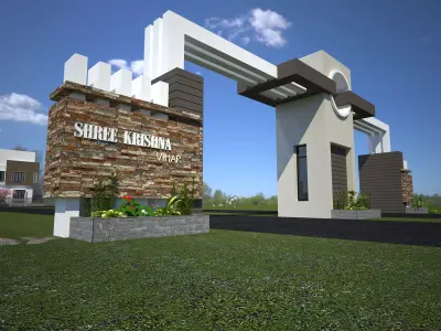 main gate 3D model
