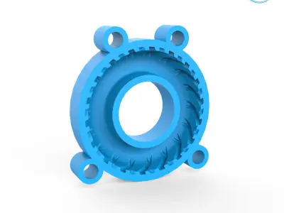 Tire Mold 3D Printing Model 3D print model