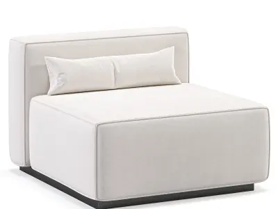  Mix Modular Sectional Chair Free 3D model