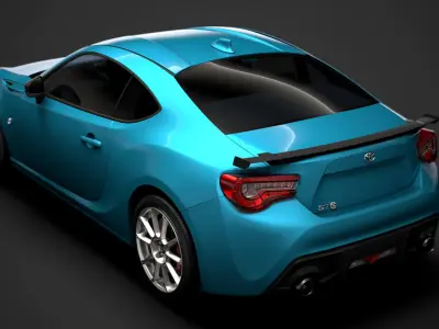 Toyota GTS 86 2020 3D model