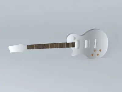 Guitarra Les Paul  Free 3D model