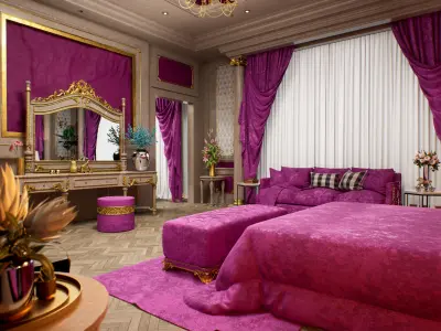 Luxury Bedroom 3D model