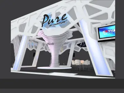 Exhibition - Area - 11X14-3DMAX2012-023 3D model