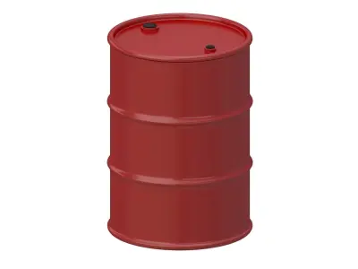Barrel Red 3D model