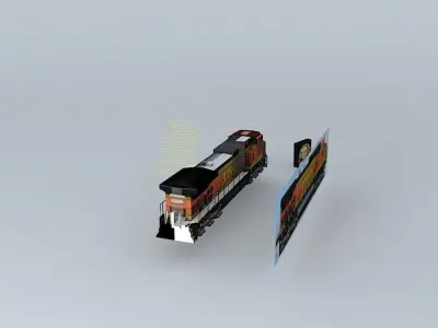 How to Make a Dash 9 Stage 5 Free 3D model