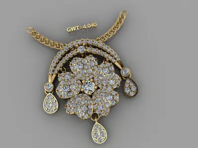 FASIONS PENDANT 3D model