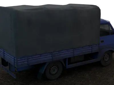 LCV from East Europe Low-poly 3D model