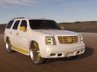 Cadillac escalade SUV 3D model