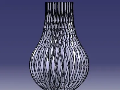 Flower Vase 3D print model
