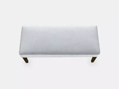 EKENASET Bench Low-poly 3D model