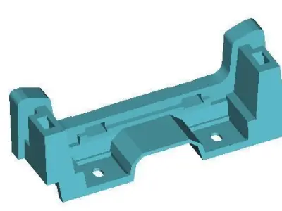 Bottle holder for Nissan NV200 Centre Console 3D print model