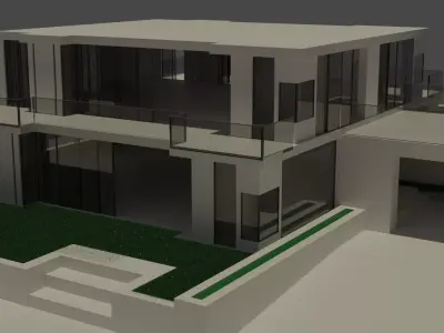 luxury house 3D model buy