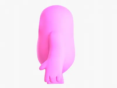 fall Guy 3D Model 3D model