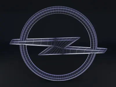 Opel Logo 3D model
