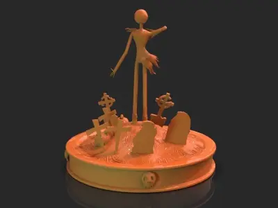 Jack Skelligton 3D Print 3D print model