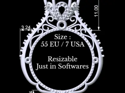 Verragio Ring 3D print model