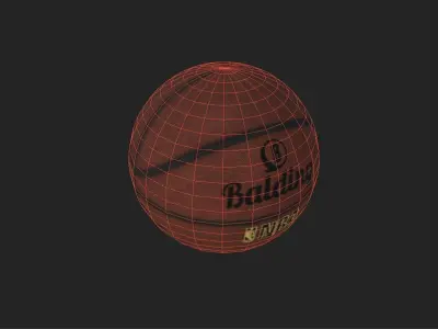 Sport Balls Pack Low-poly 3D model