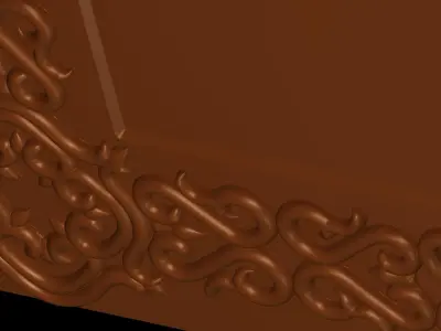 Square Frame 3D print model