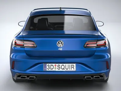 Volkswagen Arteon R 2021 3D model