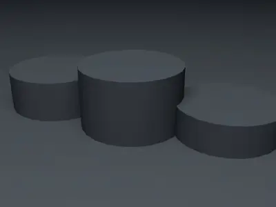 Sport Final Ceremony Podium Free low-poly 3D model