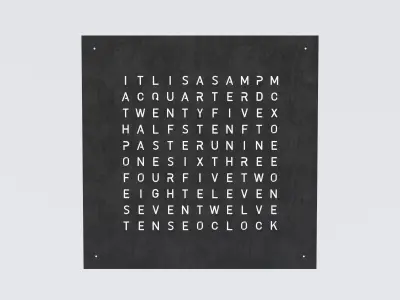 Qlocktwo Classic 3D model