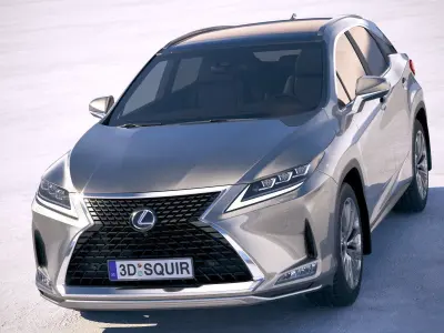 Lexus RX 2020 3D model