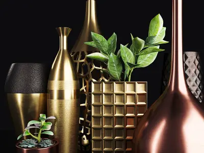 Plant collection 2 calla lily in glass vase