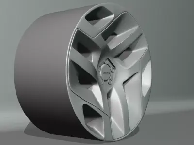 Land Rover Forged Wheel Modification To Print 3D print model