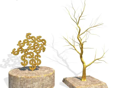 Decorative set vol 2 Free 3D model