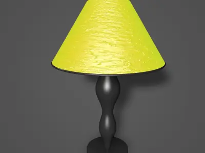 Table lamp 3D model