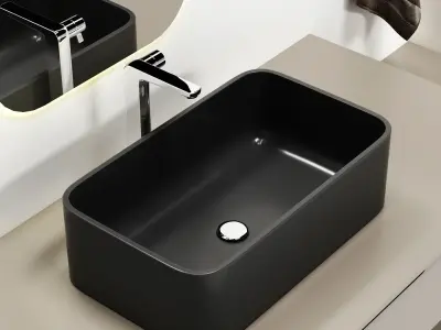 luxury italian bathroom furniture 3D model