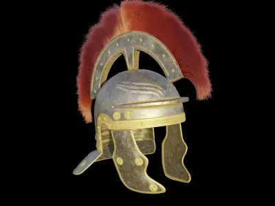 Roman galea 3D model