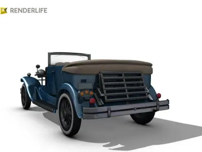 Car Roadster 3 3D model