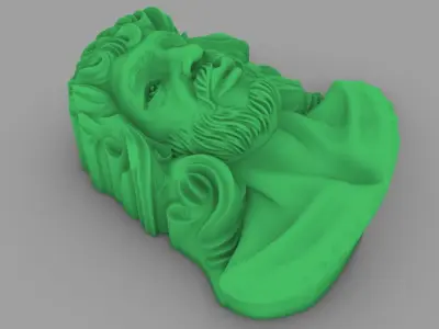 Camaron de la Isla  sculpture 3d print model 3D print model