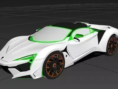 2016 W Motors Fenyr Supersport 3D model