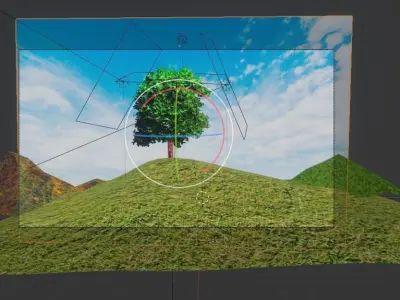 Hill Tree Free 3D model