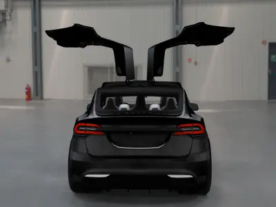 Tesla Model X 3D model