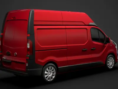 Opel Vivaro Van L2H2 2018 3D model