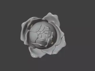 White Lotus Seat  3D print model