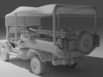 M462 Abir IDF Patrol Vehicle 3D print model