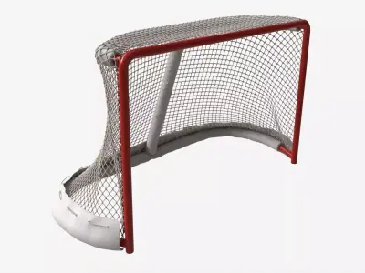 Ice Hockey Goal 3D model