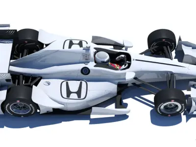 Indycar 2016-2017 Honda - Road and Oval 3D model